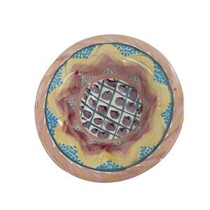 MacKenzie Childs Keukenhof Soup Cereal Ceramic Bowl